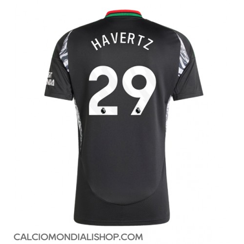 Maglie da calcio Arsenal Kai Havertz #29 Seconda Maglia 2024-25 Manica Corta